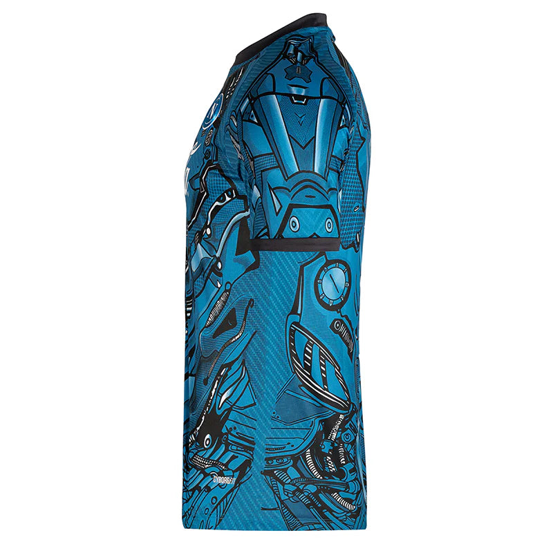 Camiseta de entrenamiento azul del SSC Napoli 2025/26