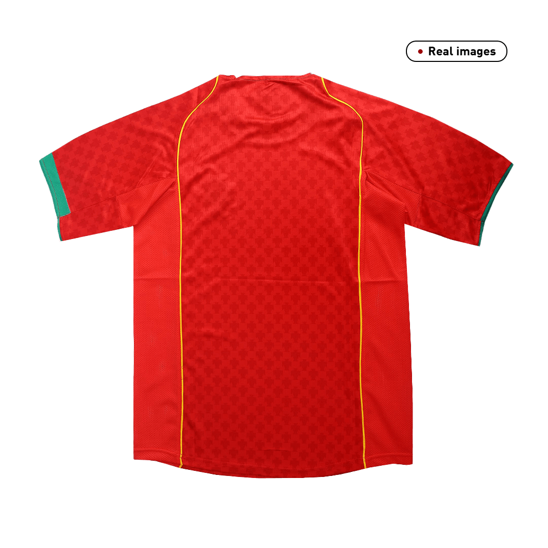 Camiseta Retro Futbol Portugal Local 2004 - Final Eurocopa