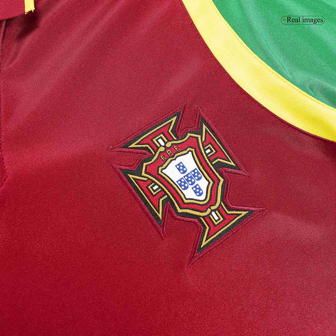 Camiseta retro de fútbol de Portugal de 1999