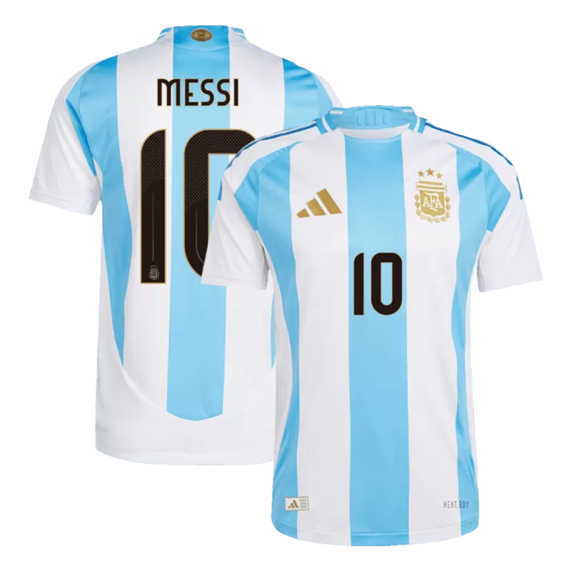 Camiseta de fútbol de Argentina 2024, versión de jugador: Messi #10