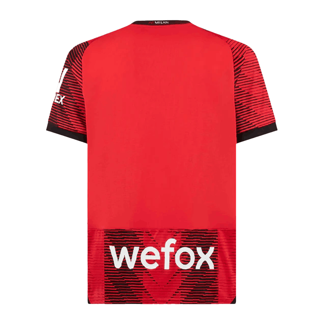 RAFA LE?O #10 AC Milan Home Soccer Jersey 2023/24 Top Soccer Jerseys Store