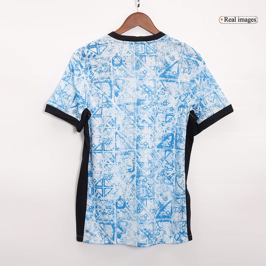 Camiseta visitante de Portugal para hombre (camiseta y pantalón corto) para la Eurocopa 2024