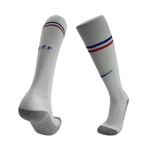Calcetines de fútbol de visitante de Francia para la Eurocopa 2024 para adultos