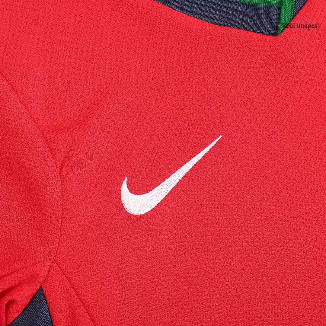 Camiseta local de Portugal para niños (equipamiento completo) Eurocopa 2024