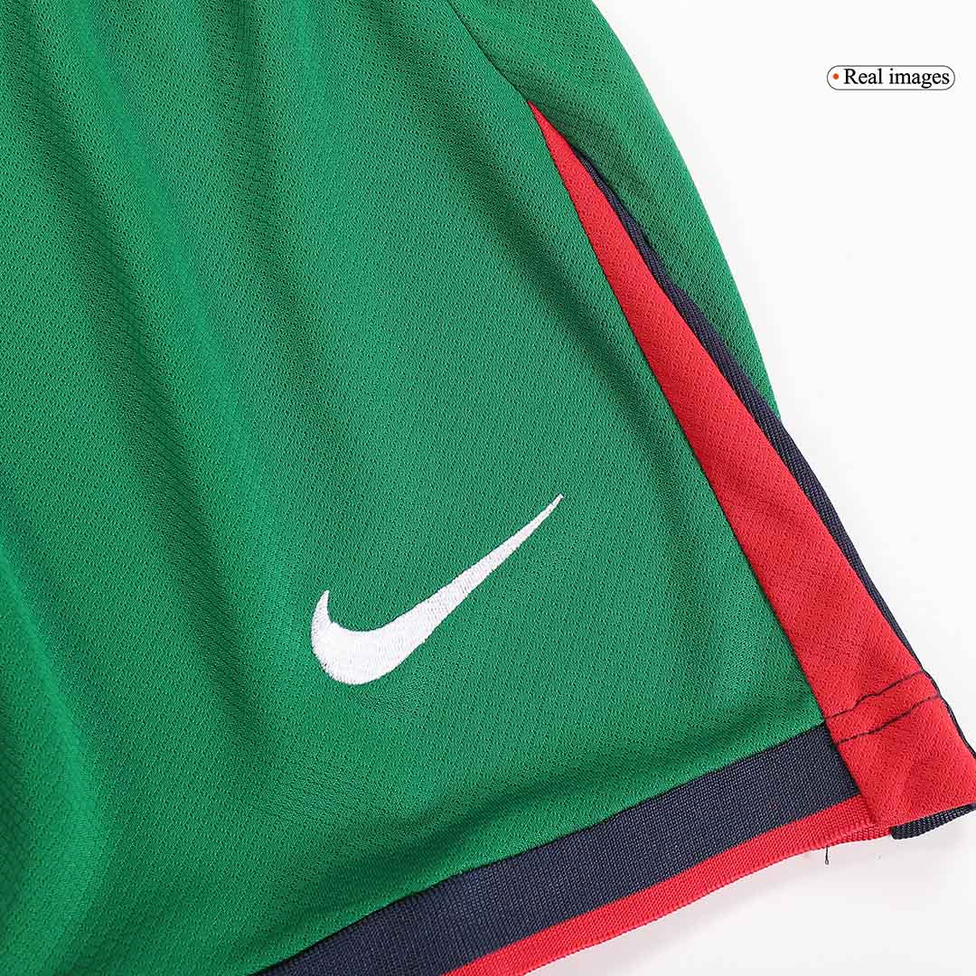 Camiseta local de Portugal para niños (equipamiento completo) Eurocopa 2024