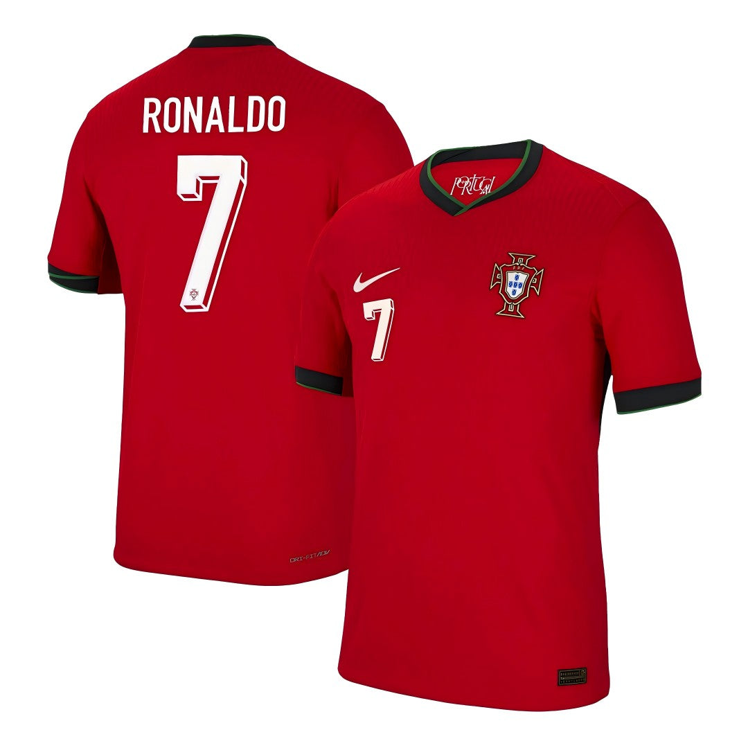Camiseta de local de Portugal RONALDO #7 para la Eurocopa 2024