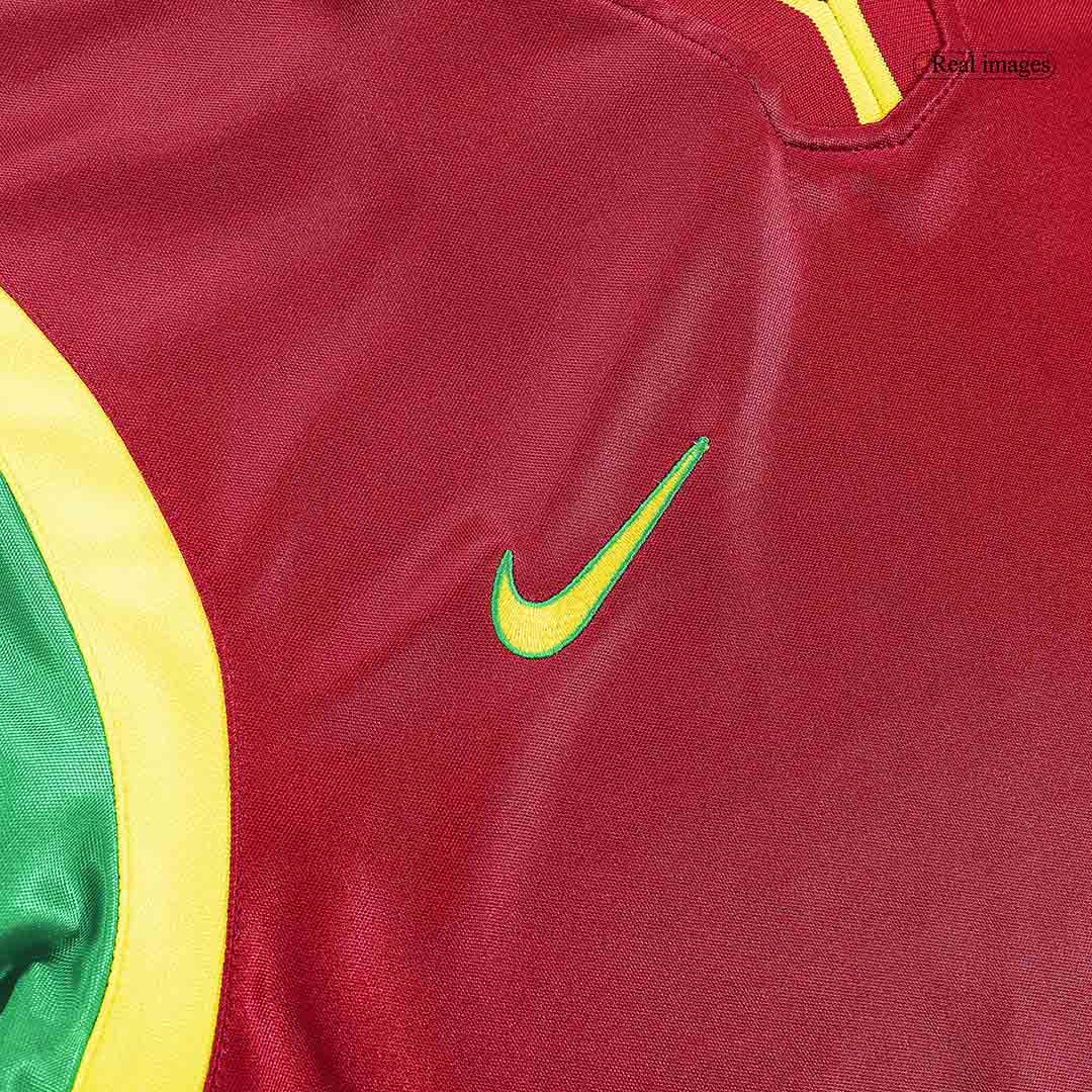 Camiseta retro de fútbol de Portugal de 1999