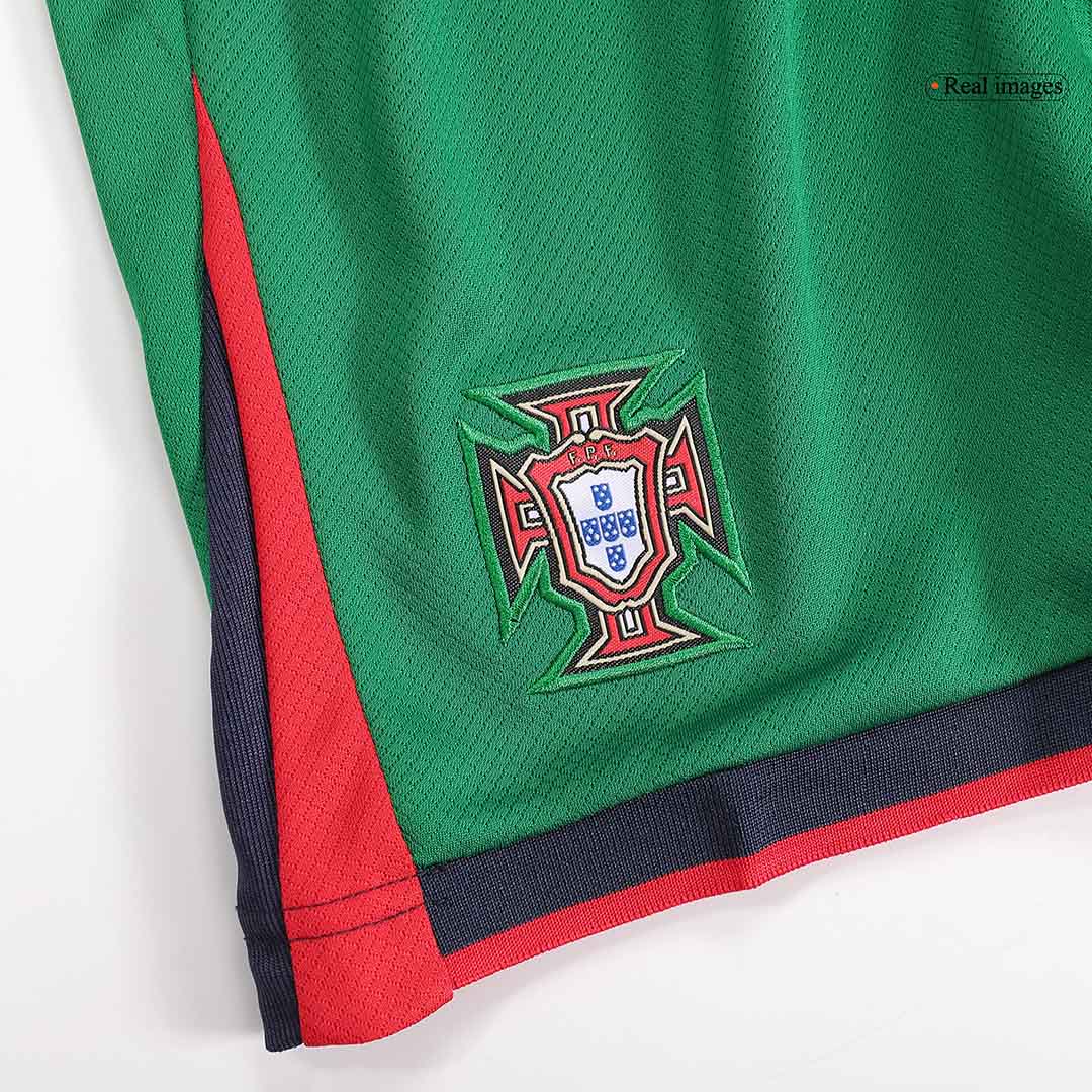 Camiseta local de Portugal para niños (equipamiento completo) Eurocopa 2024
