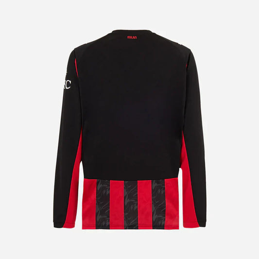CAMISETA DE LOCAL DE MANGA LARGA DEL AC MILAN 2025/26