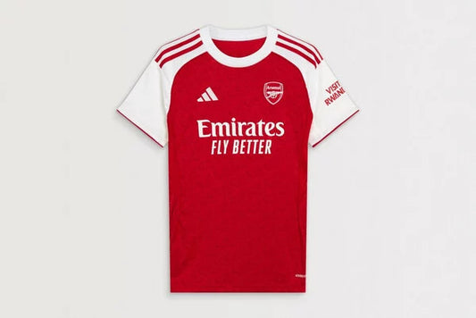 Camiseta de fútbol local del Arsenal para mujer 2025/26