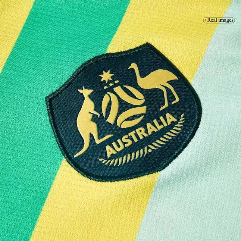 Camiseta de fútbol local de Australia 2025