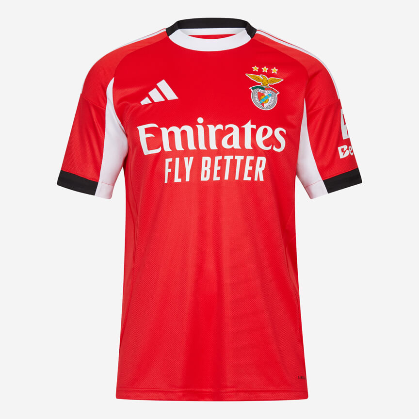 Camiseta de fútbol local del Benfica 2025/26