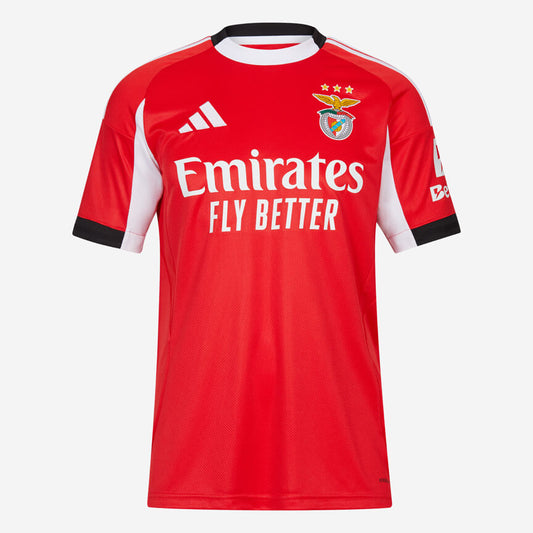 Camiseta de fútbol local del Benfica 2025/26