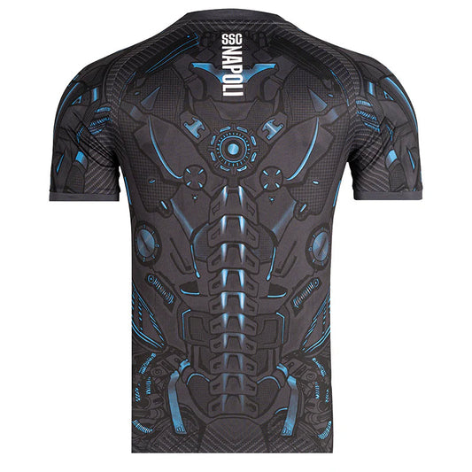 Camiseta de entrenamiento de fútbol color ébano del SSC Napoli 2025/26