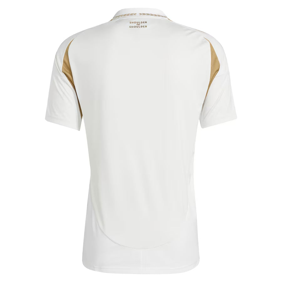 Versión para aficionados Camiseta blanca de visitante del LAFC 2025 para hombre