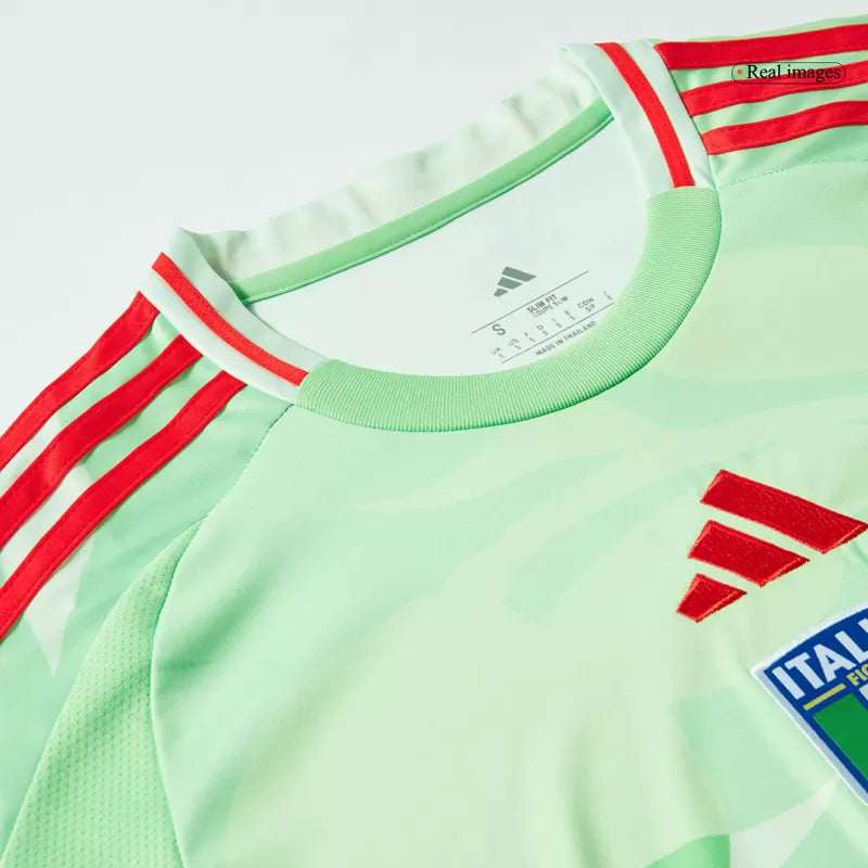 Camiseta de fútbol de visitante de Italia para la Eurocopa femenina 2025
