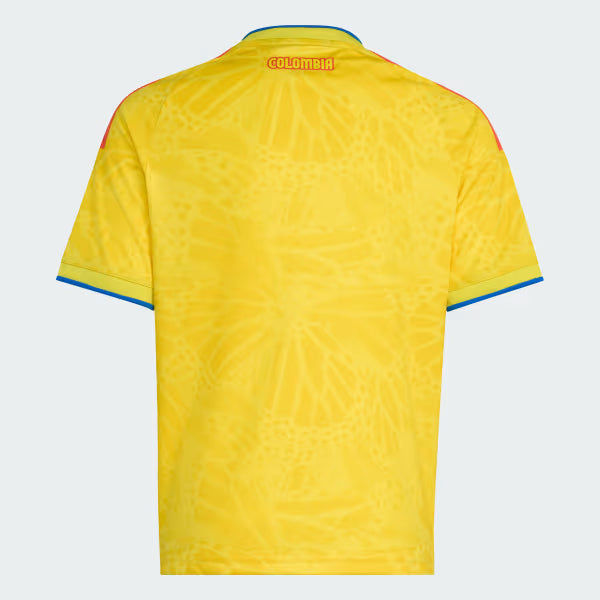 Kid's Colombia Home Soccer Jersey 2026