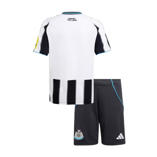 Kid's Newcastle United Home Soccer Jersey Kit(Jersey+Shorts) 2025/26