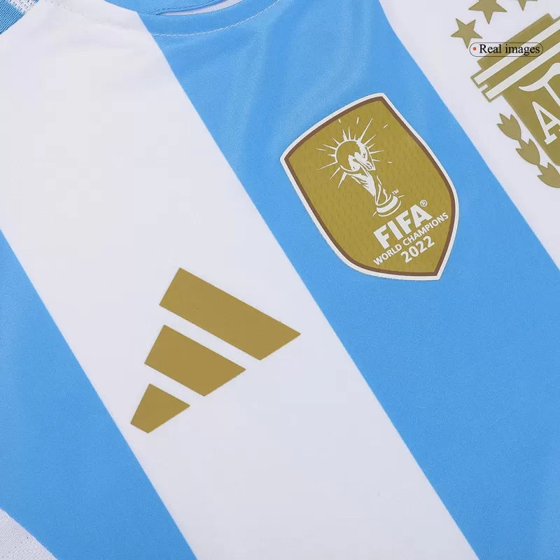 Camiseta de fútbol de Argentina 2024, versión de jugador: Messi #10
