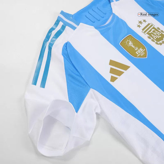 Camiseta de fútbol de Argentina 2024, versión de jugador: Messi #10