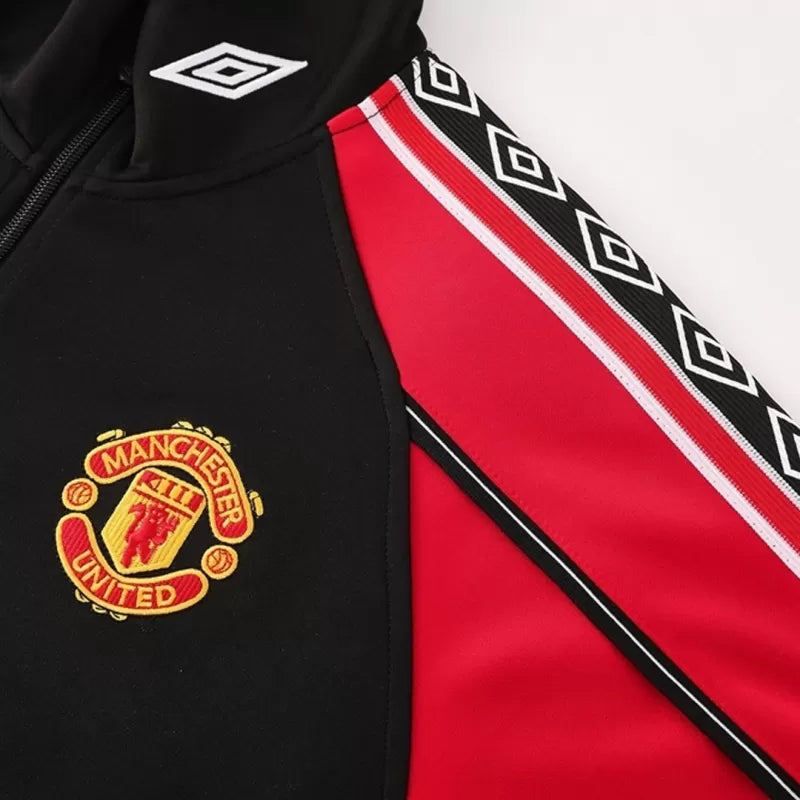 Manchester United Training Jacket 2025/26 - Red&Black(Style B)