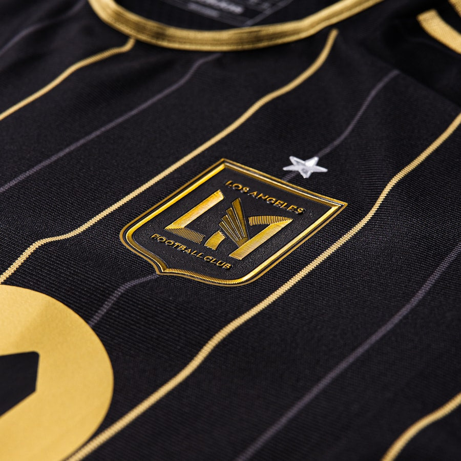 Versión Fan para hombre LAFC Negro 2024 Local