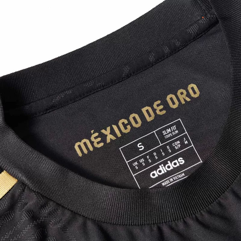 Versión Jugador México Tercera Equipación Visitante Manga Larga 2025- Copa Oro