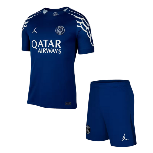 Camiseta de fútbol visitante del PSG (camiseta y pantalón corto) 2024/25