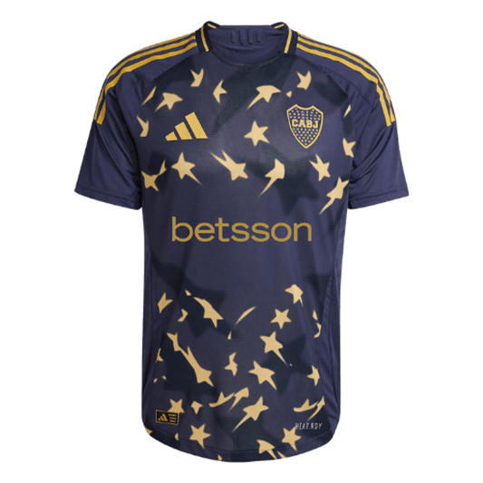 Camiseta de fútbol de visitante de Boca Juniors, versión de jugador, 2025/26