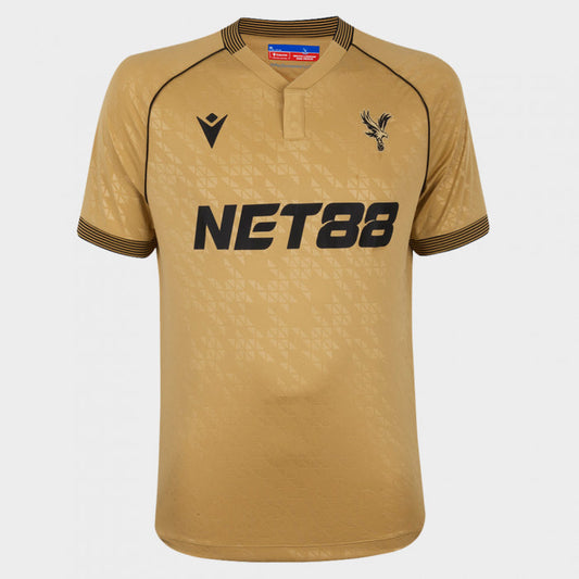 Camiseta de fútbol Crystal Palace Eagle Gold 2025/26 (versión para jugadores) - Corte ajustado