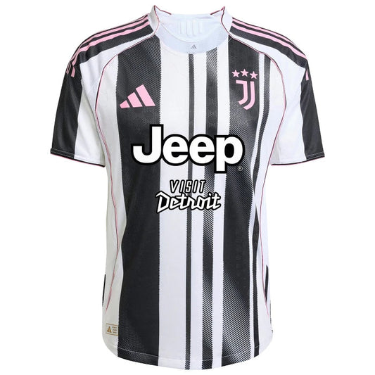 Camiseta de fútbol local de la Juventus 2025/26, versión de jugador