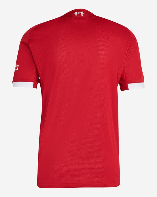 Camiseta de fútbol local del Liverpool 2025/26, versión de jugador