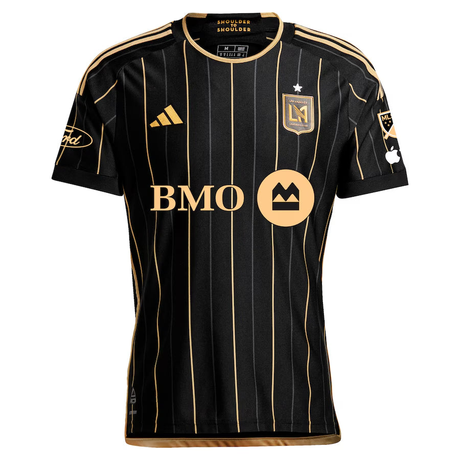 Versión Fan para hombre LAFC Negro 2024 Local