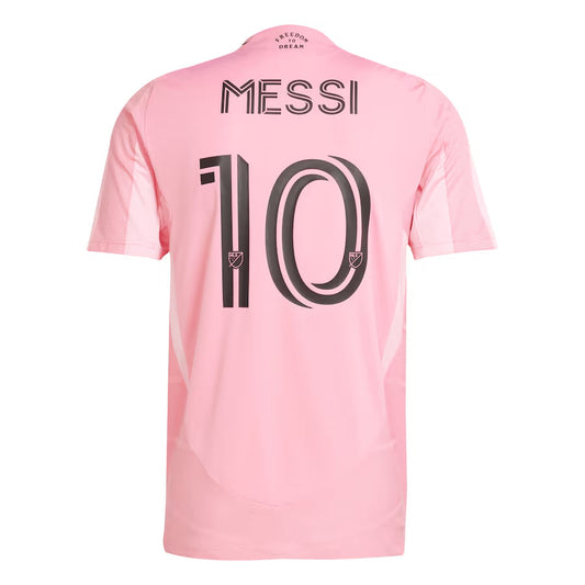 Camiseta de fútbol local del Inter Miami CF 2025, versión de jugador, Messi #10