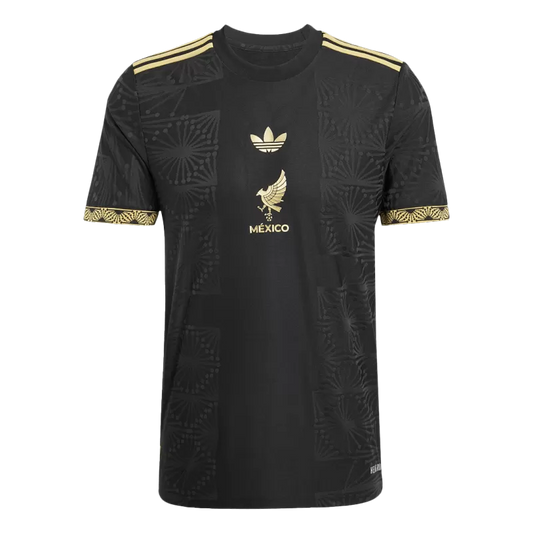 Camiseta de fútbol de visitante de México, versión de jugador, 2025 - Copa Oro