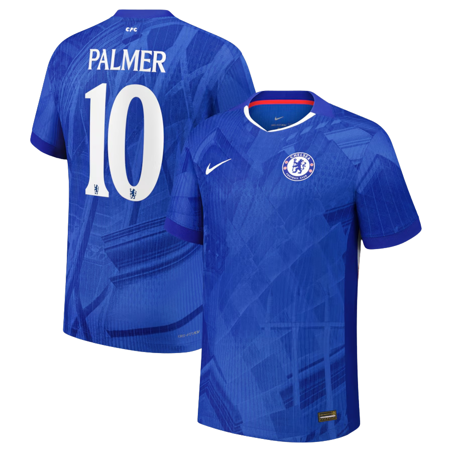 Camiseta de fútbol local del Chelsea 2025/26, versión de jugador, PALMER #10