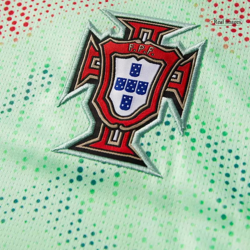 Camiseta de visitante de Portugal 2025 - Eurocopa femenina