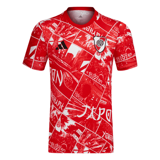 Camiseta de fútbol prepartido de River Plate 2025/26
