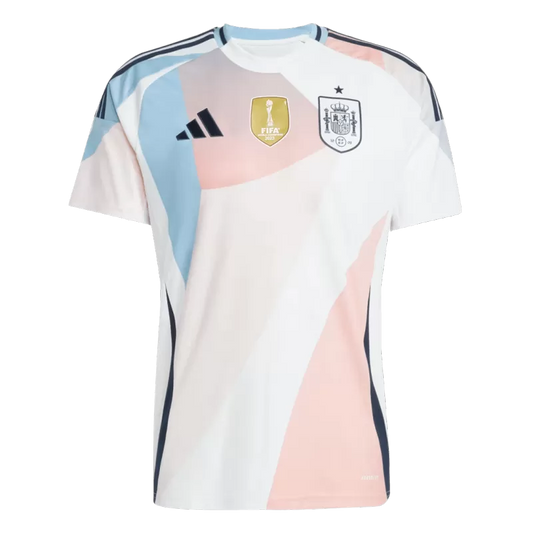 Camiseta de fútbol visitante de España para la Eurocopa femenina 2025