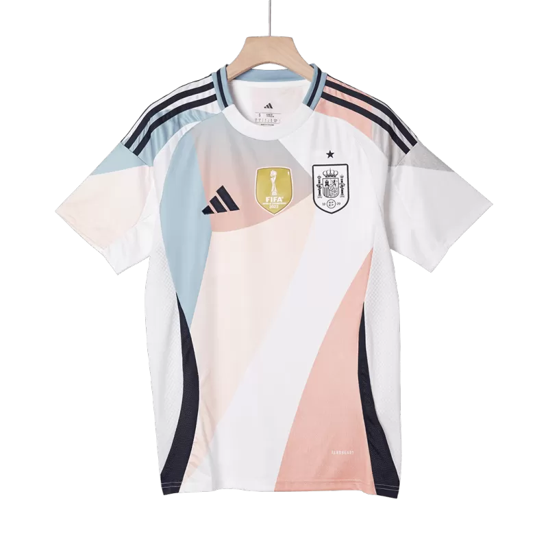 Camiseta de fútbol visitante de España para la Eurocopa femenina 2025
