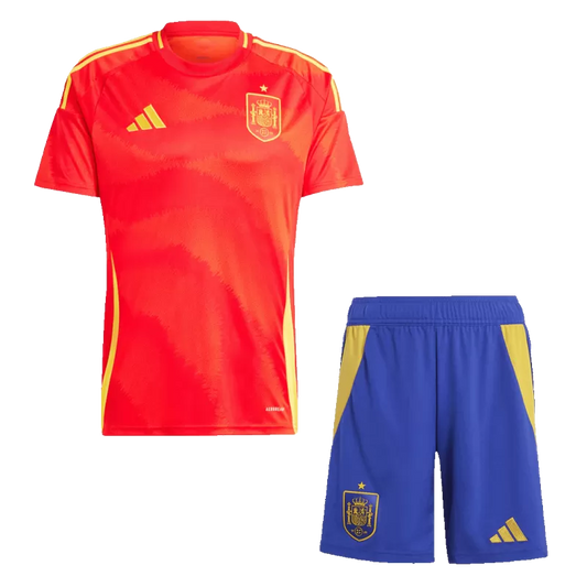 Camiseta de fútbol local de España (camiseta y pantalón corto) 2024/25