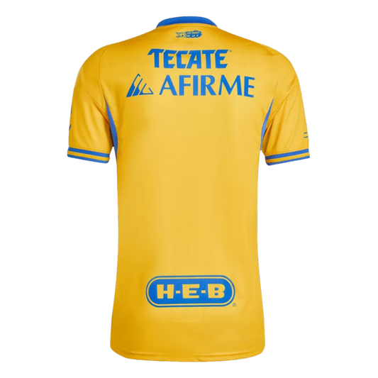 Tigres UANL Home Soccer Jersey 2025/26