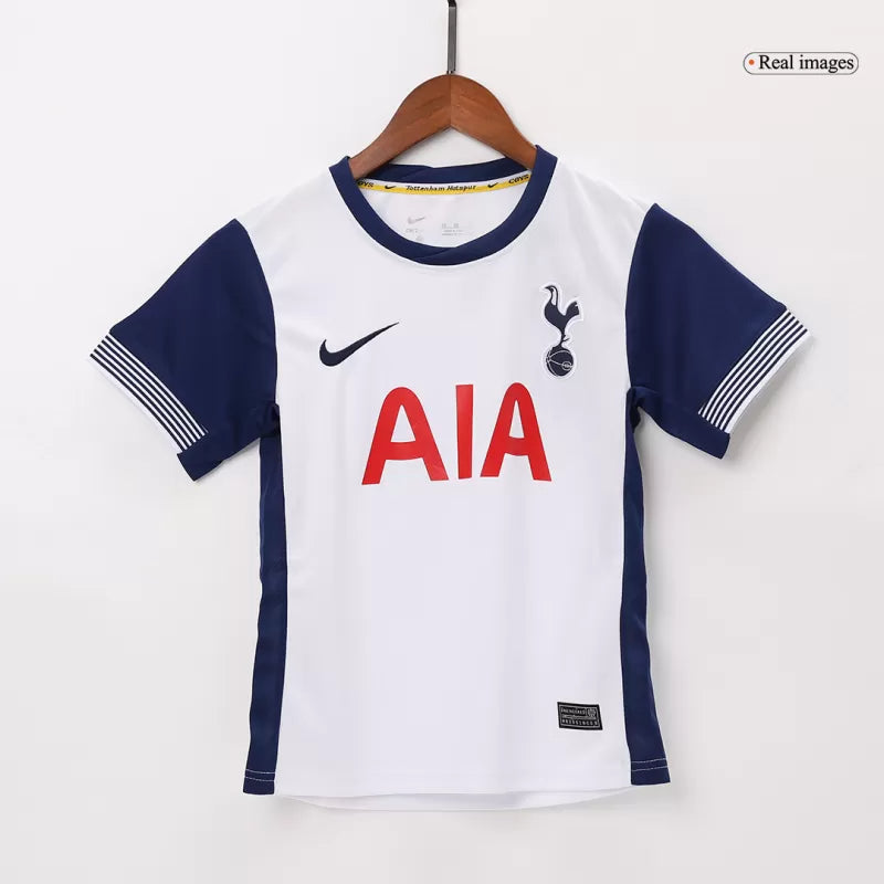 Camiseta de fútbol local del Tottenham Hotspur para niños 2024/25 (Camiseta + Pantalones cortos)