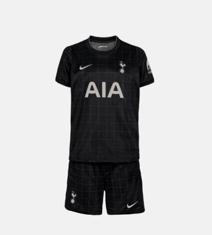 Camiseta de fútbol visitante del Tottenham Hotspur para niño 2025/26 (Camiseta + Pantalón corto)