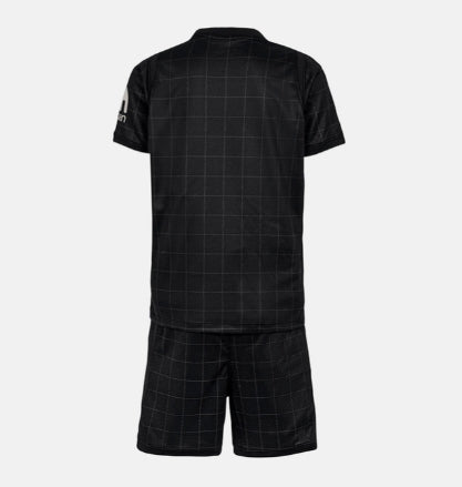 Camiseta de fútbol visitante del Tottenham Hotspur para niño 2025/26 (Camiseta + Pantalón corto)