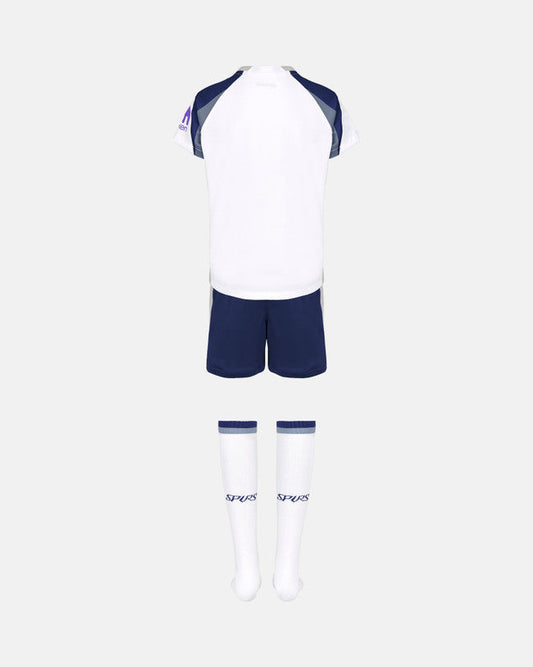 Camiseta de fútbol local del Tottenham Hotspur para niño 2025/26 (Camiseta + Pantalón corto + Calcetines)