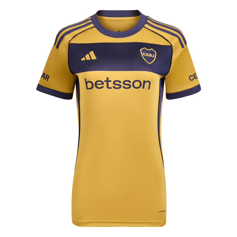 Camiseta de fútbol alternativa de Boca Juniors para mujer 2025/26