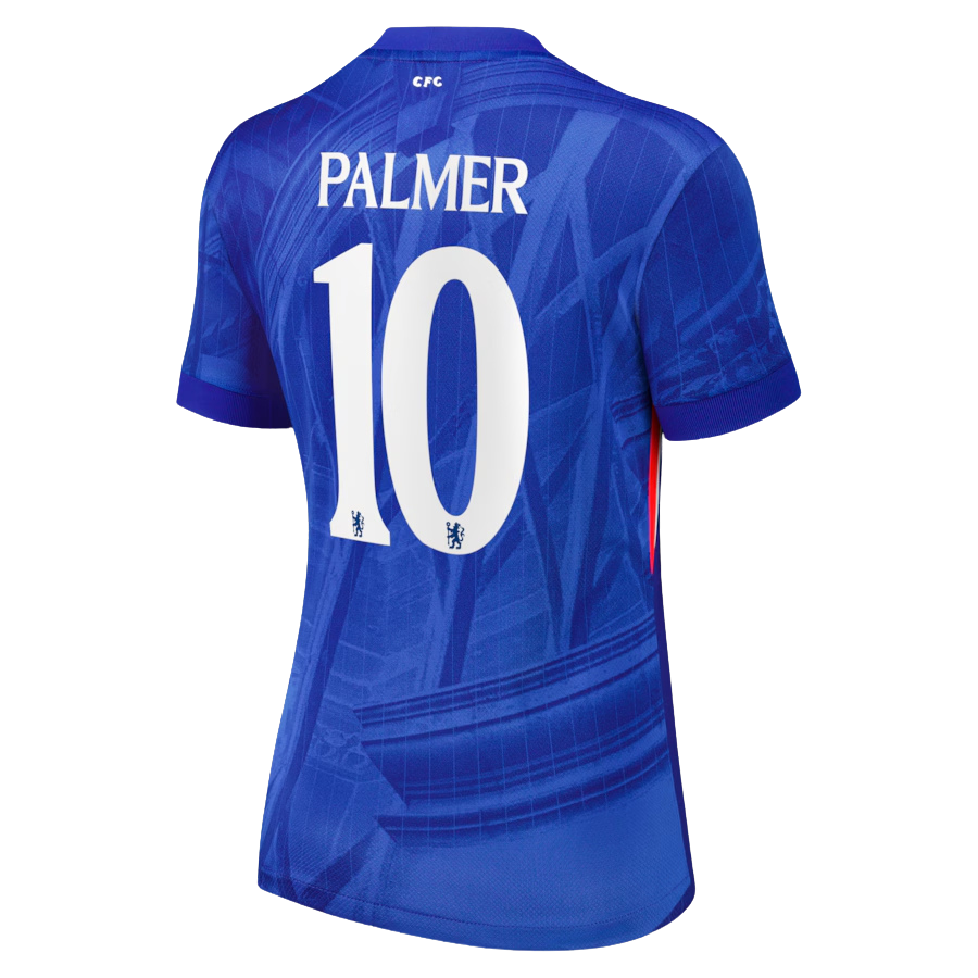 Camiseta de fútbol local del Chelsea PALMER #10 para mujer 2025/26