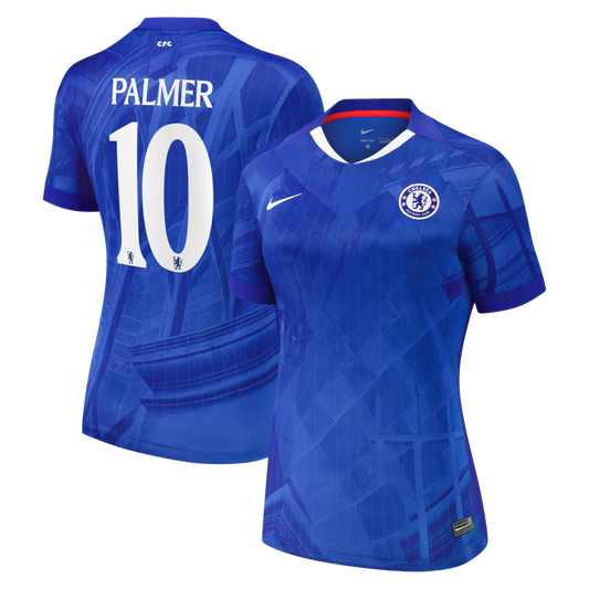 Camiseta de fútbol local del Chelsea PALMER #10 para mujer 2025/26
