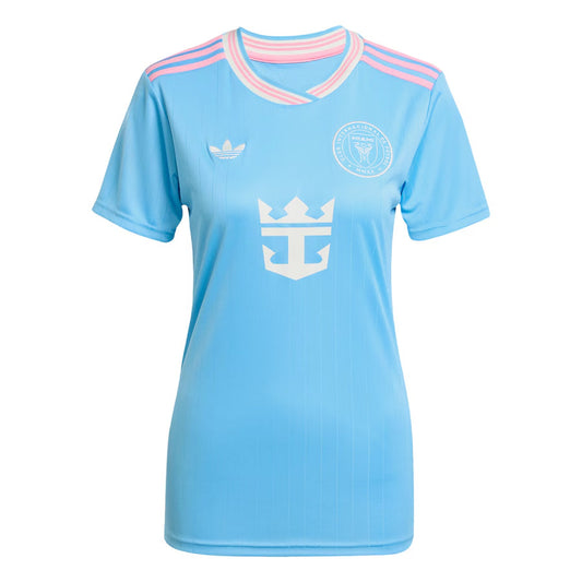 Camiseta de fútbol de visitante del Inter Miami CF para mujer 2025